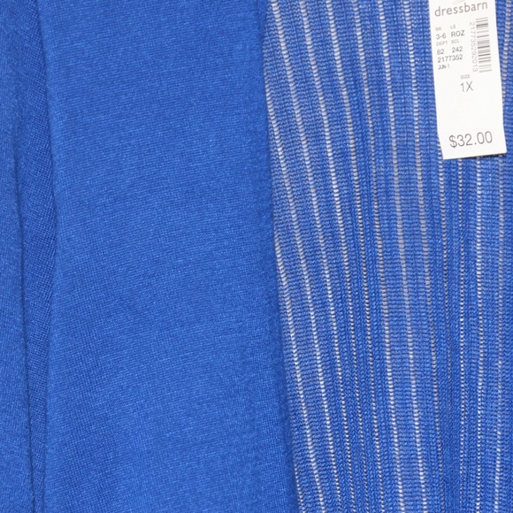 NWT Lightweight blue sweater - Picture 2 of 3